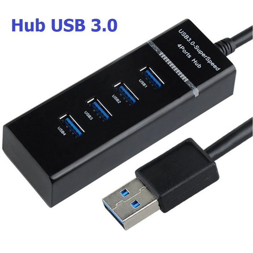 Bộ chia 4 cổng Usb tốc độ 3.0 cực nhanh chất lượng cao