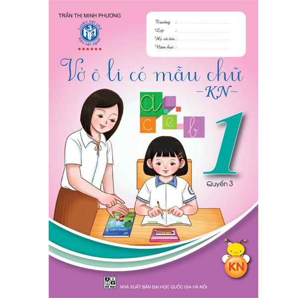 Sách - vở ô li có mẫu chữ - lớp 1 - quyển 3 - kết nối