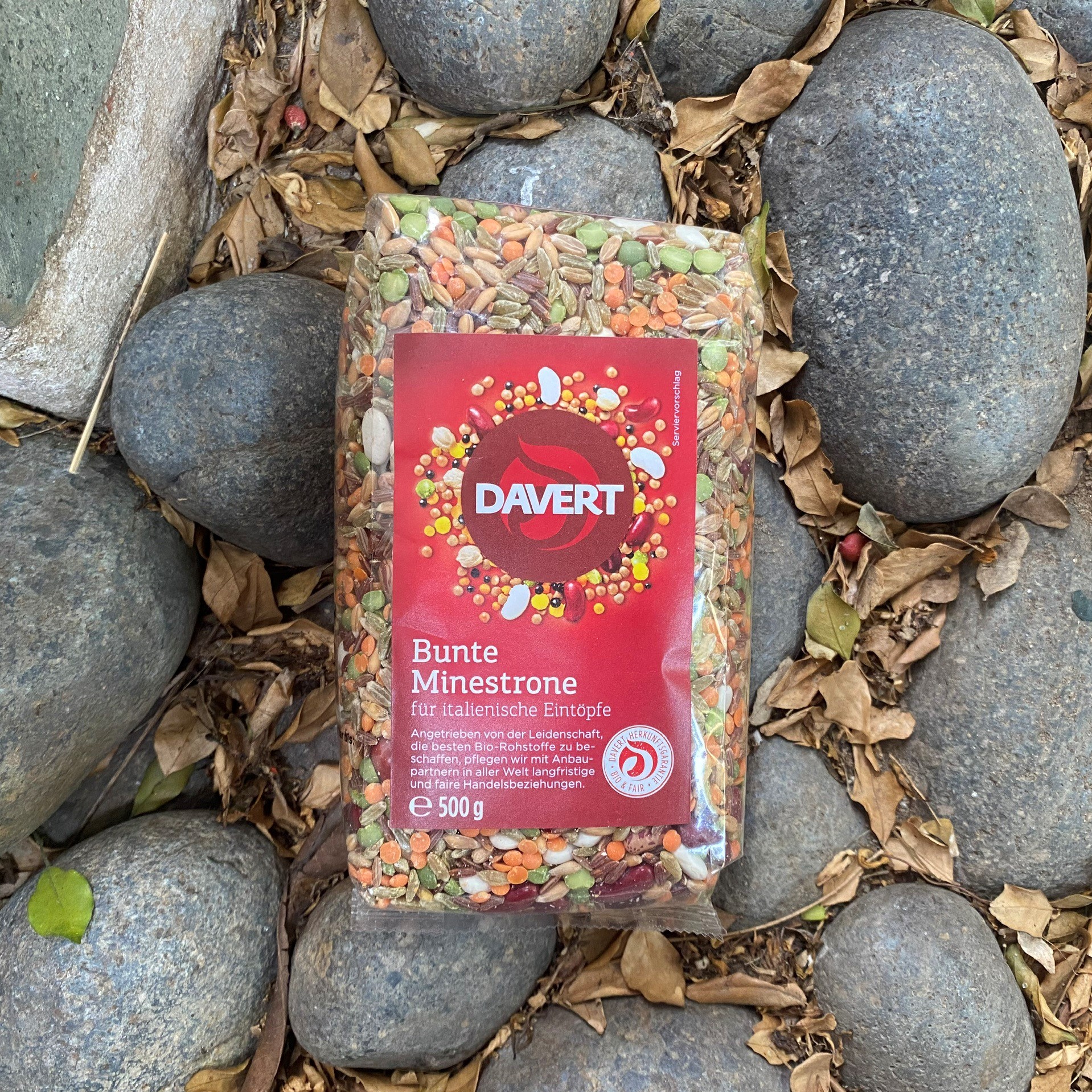 Hạt tổng hợp hữu cơ Davert 500gr