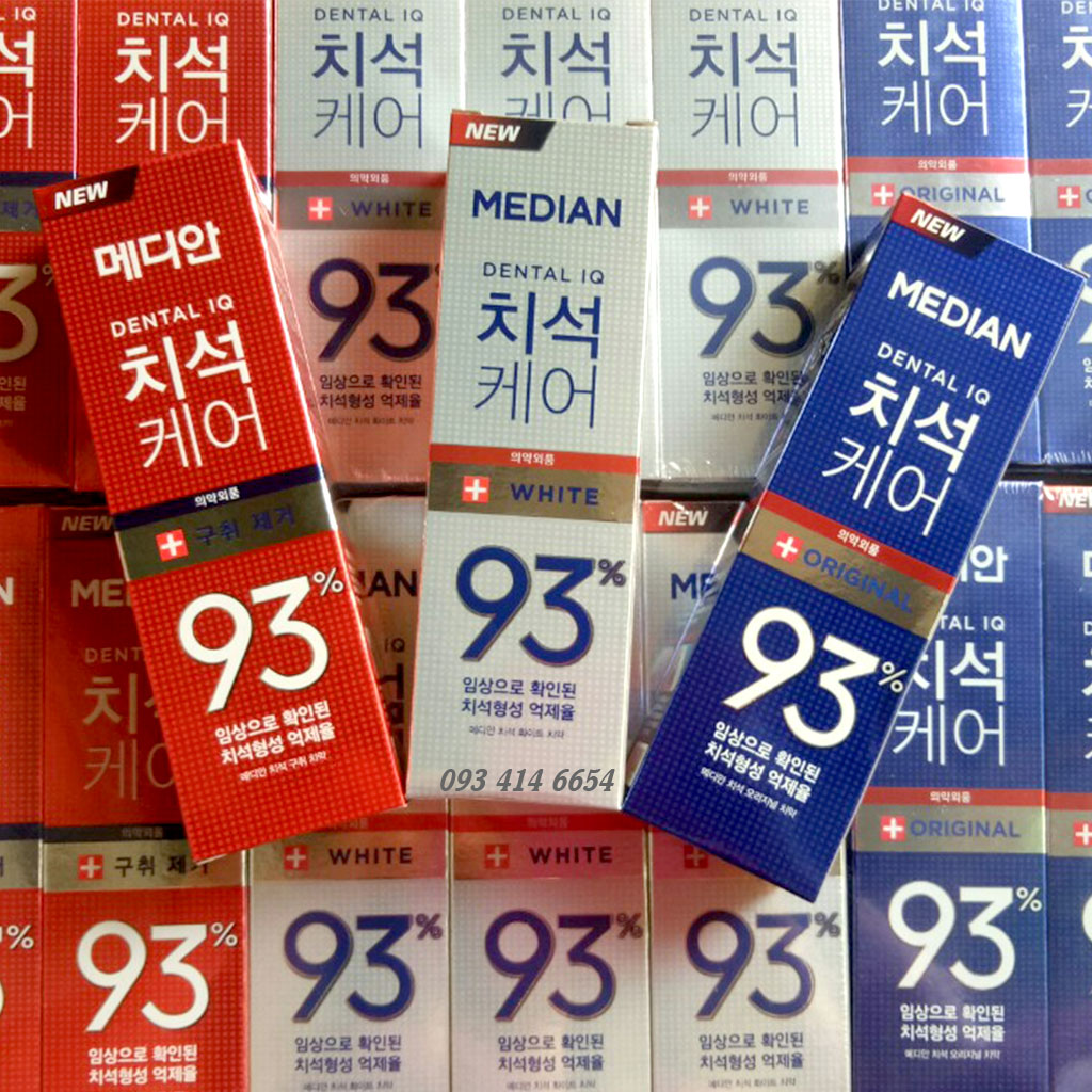 Kem Đánh Trắng Răng Demian 93% Tooth-Paste 120gr MÀU TRẮNG