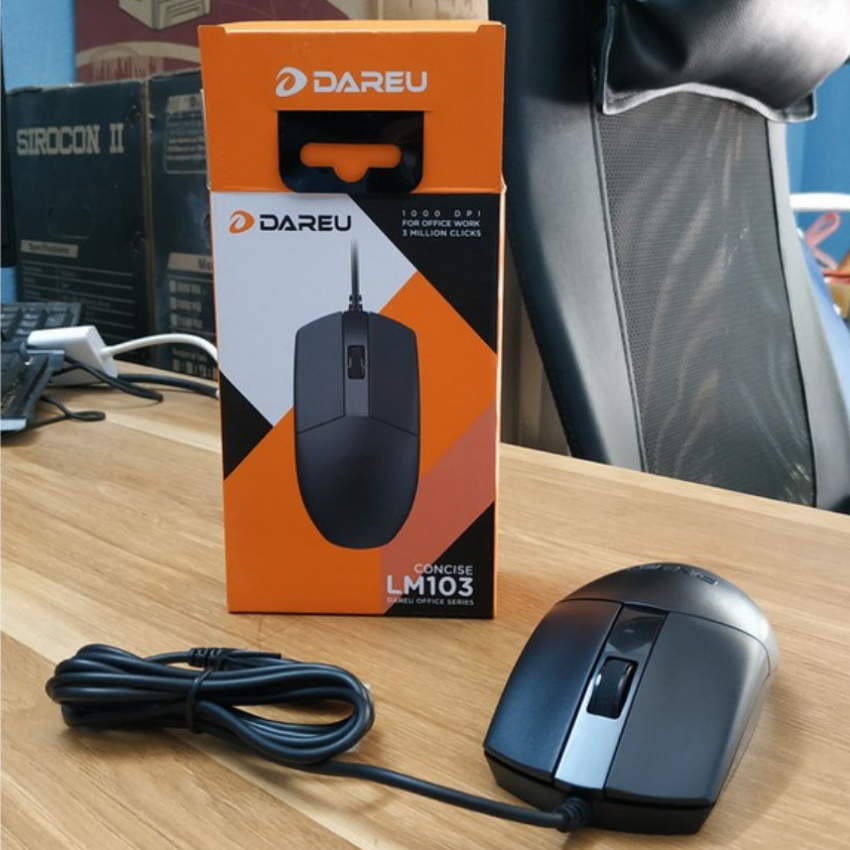 Combo Bộ phím Dareu LK185 và Chuột LM103 (USB) (bảo hành 12 tháng)