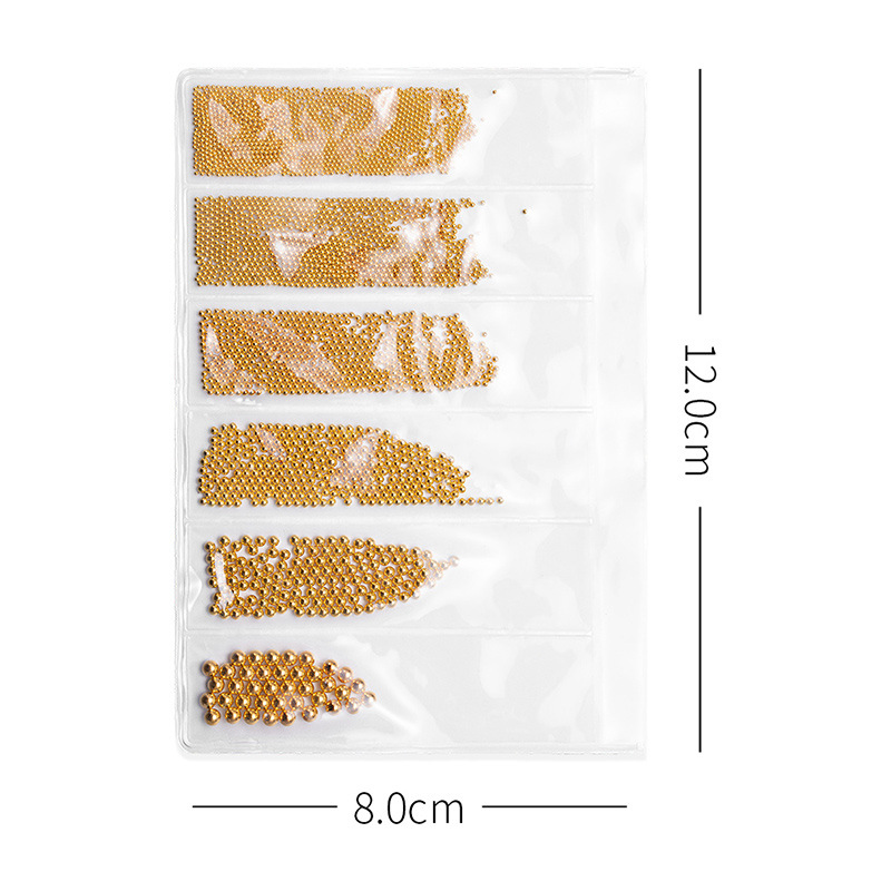 [HCM]Bịch bi chia size đính móng