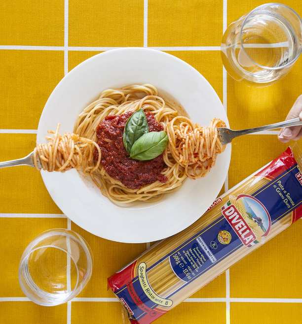 [HCM] Combo 5 Gói Mì Ý sợi tròn Spaghetti 08 Divella 500Gr