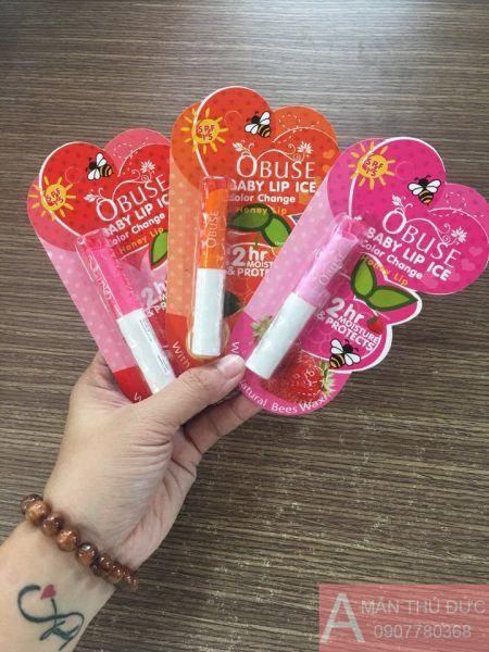 [HCM]Son dưỡng môi Obuse Thái lan