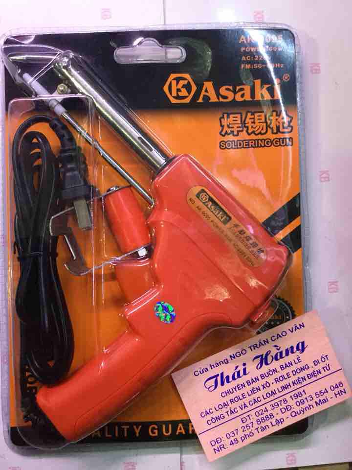 Mỏ hàn xung asaki 60 w