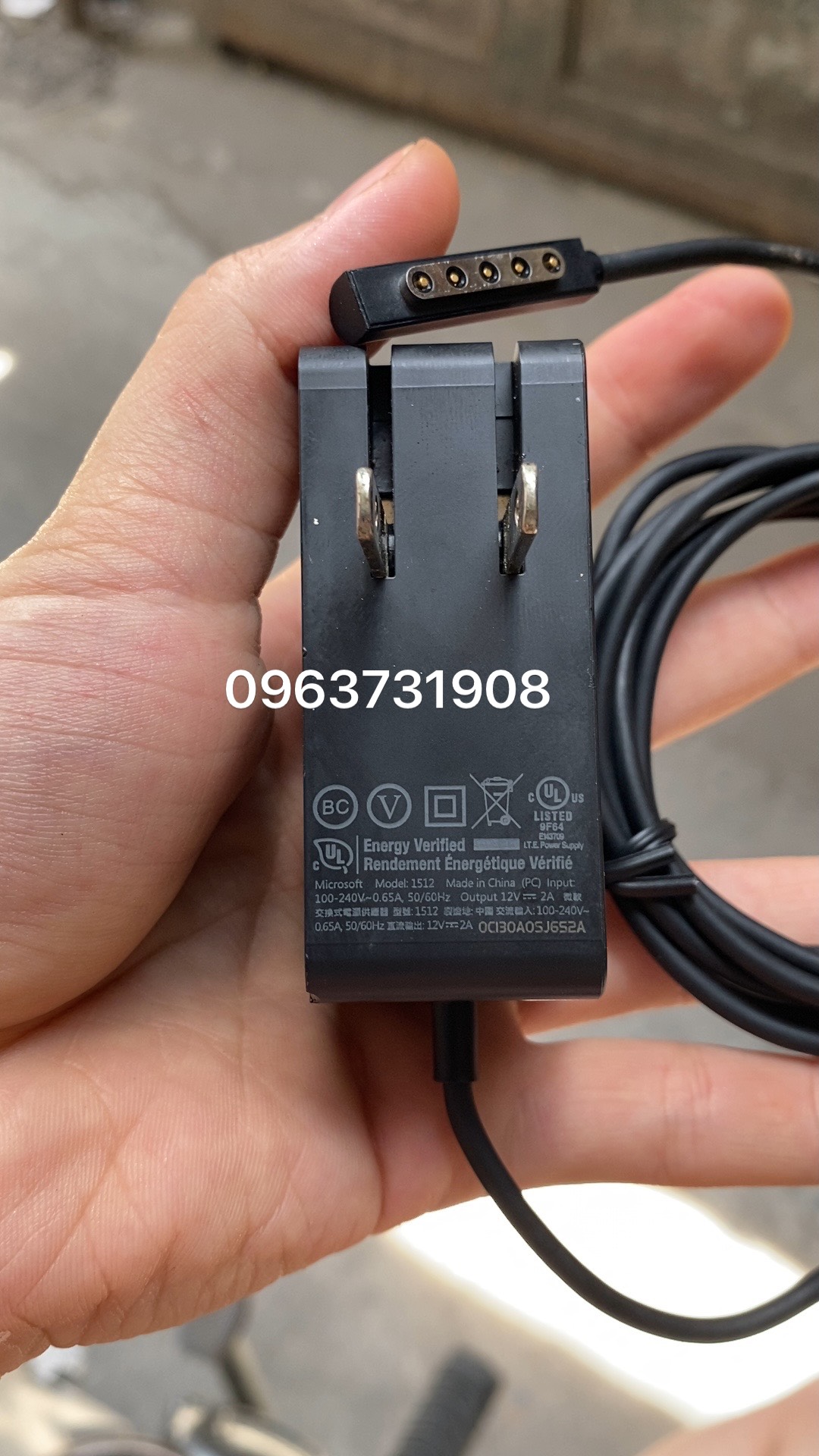 Sạc Surface Pro 1 bản gốc chính hãng