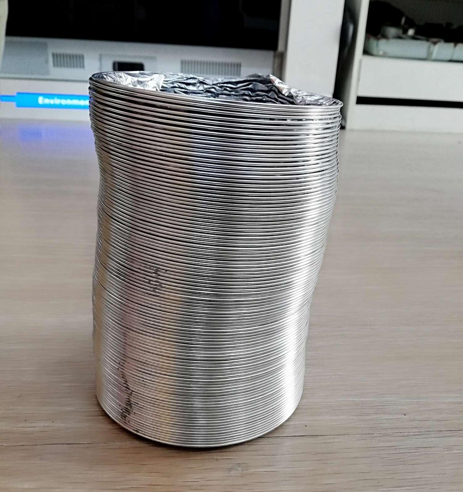 [HCM]Ống bạc máy hút mùi D100mm x 10m