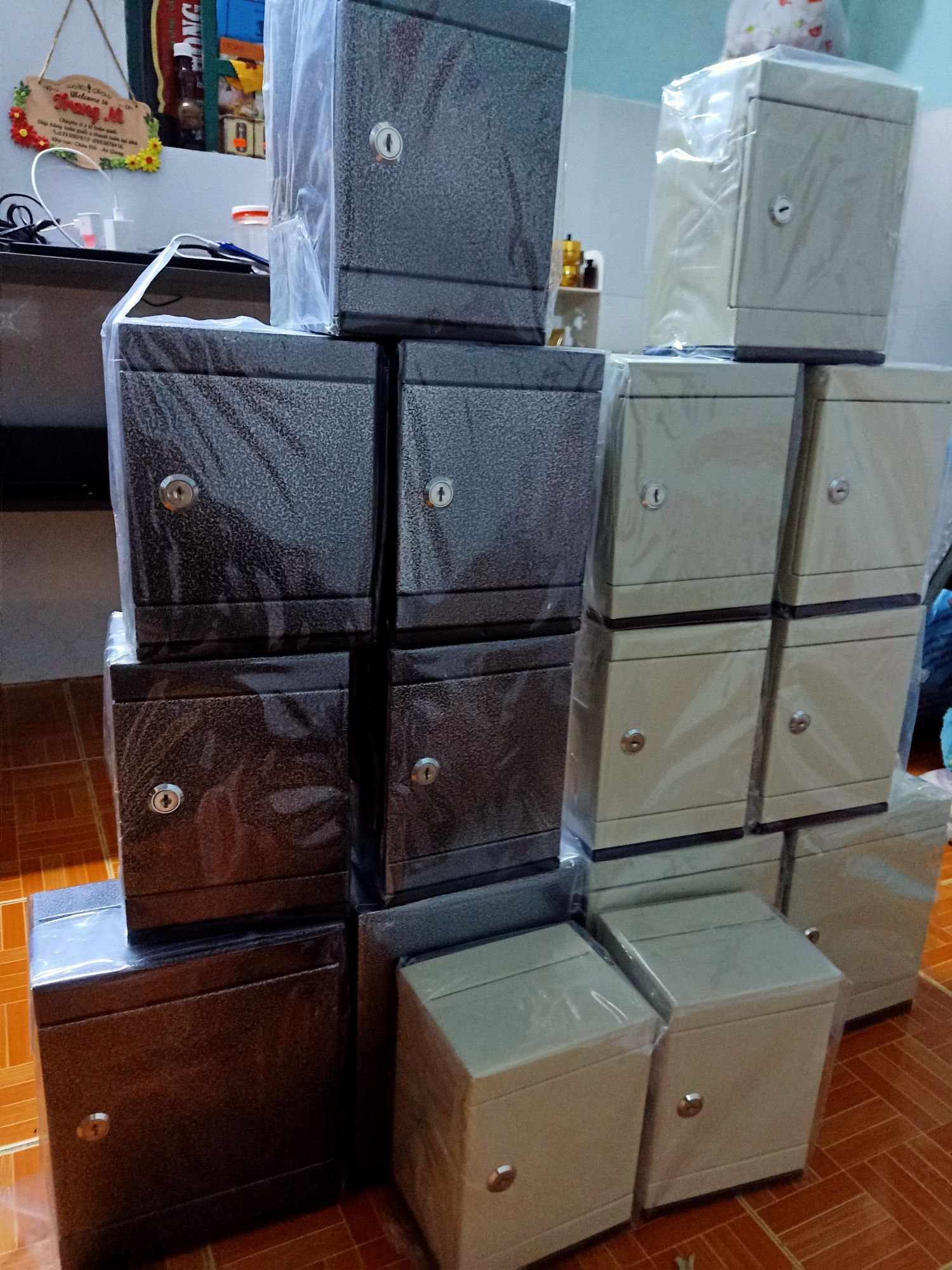 két sắt mini tiết kiệm tiền - ống heo mini