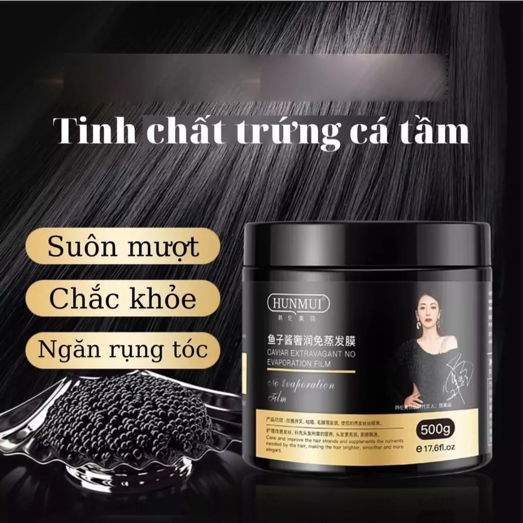 Kem ủ Tóc Suôn Mềm Mượt HUNMUI