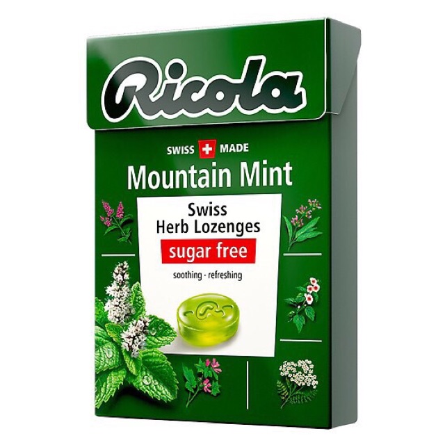 Kẹo Thảo Mộc (đủ vị) Alpin Fresh Ricola 40g