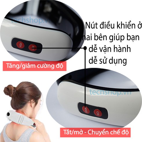 Máy Massage Cổ 3D Xung Điện