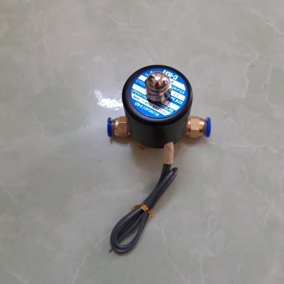 Van điện từ gài nhanh ống 8mm 24VDC (cuộn đồng) dùng cho phun sương tự động