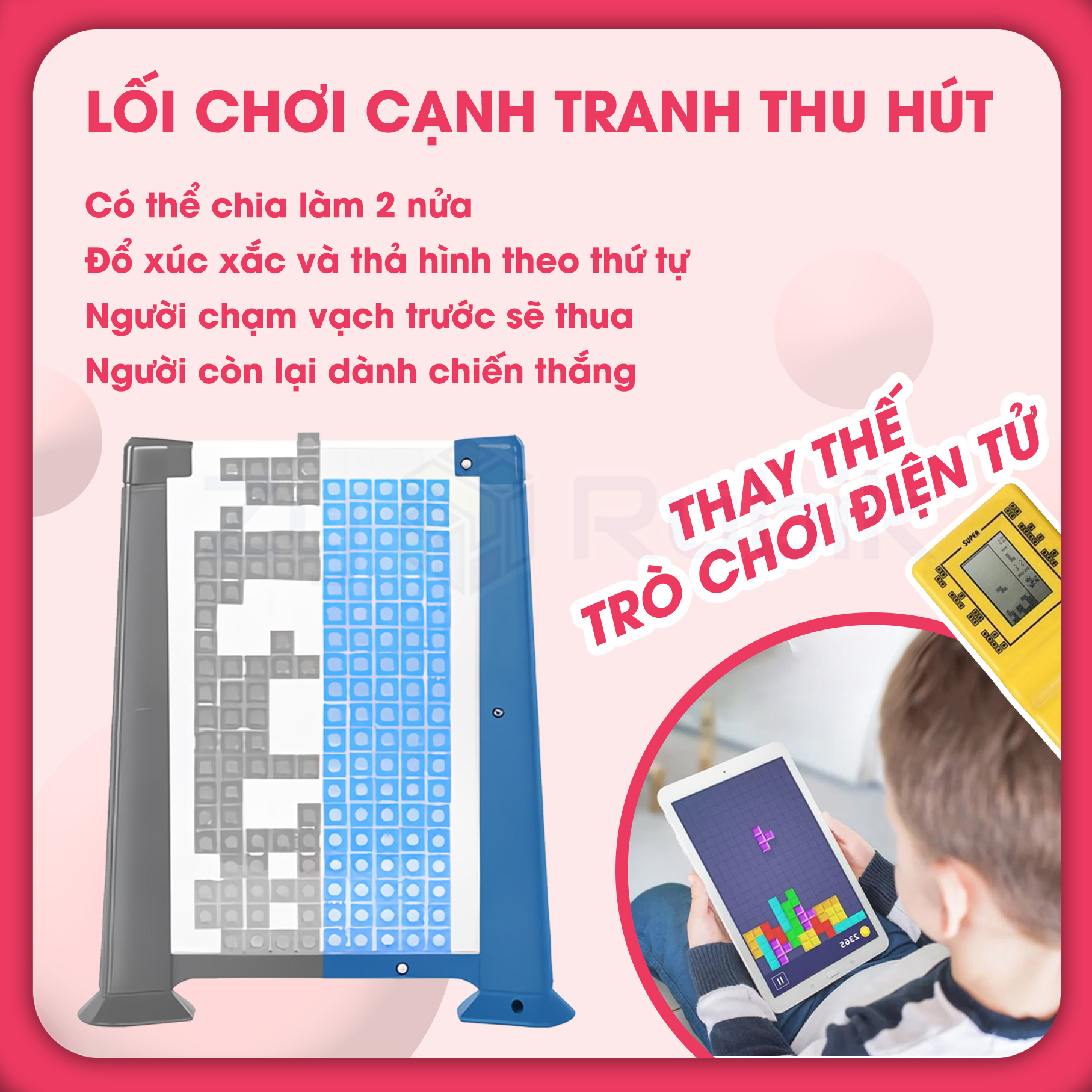 Tetris Funny Creative bricks puzzle toy brain teaser development toys-zyo Rubik