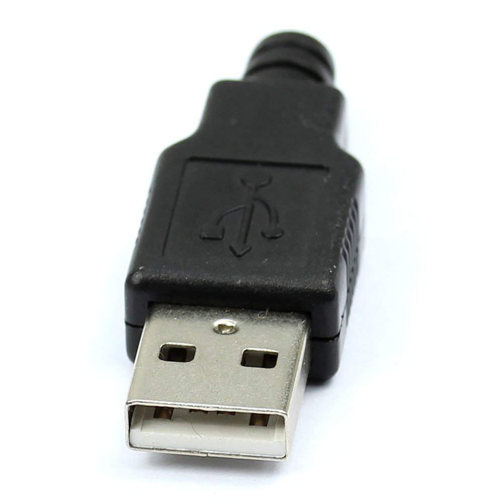 Combo 2 hoặc 5 Jack Đực USB tự hàn