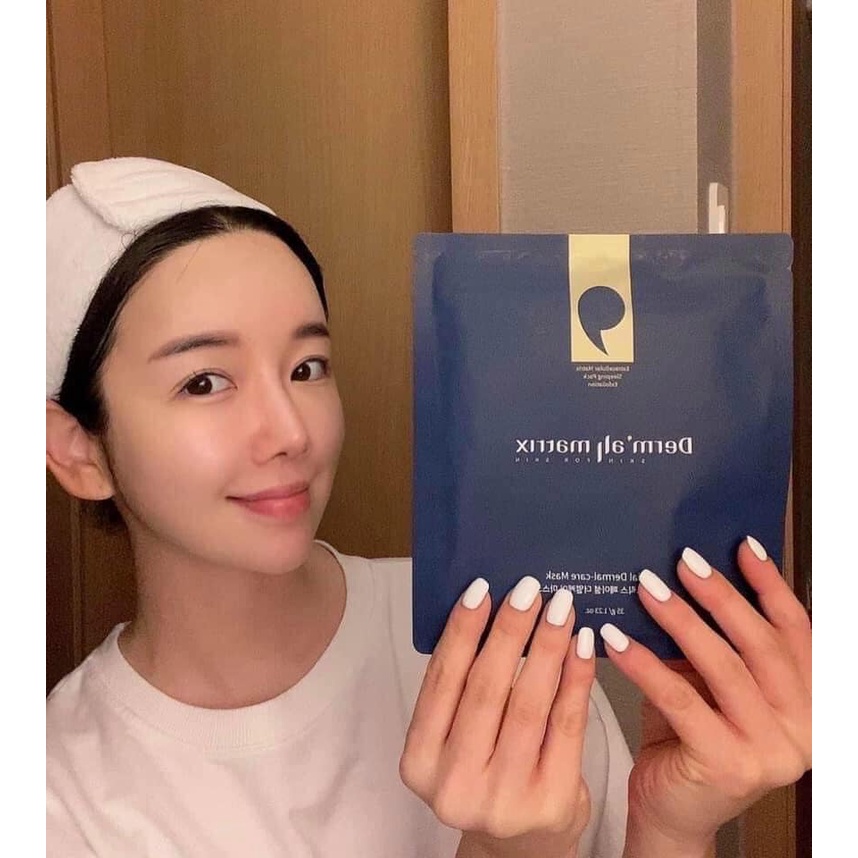 MẶT NẠ DƯỠNG DA THẢI ĐỘC DERM ALL MATRIX MẪU MỚI
