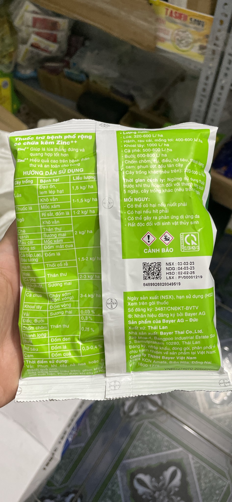 Thuốc Trừ Bệnh Cây Trồng ANTRACOL (Gói 100g)
