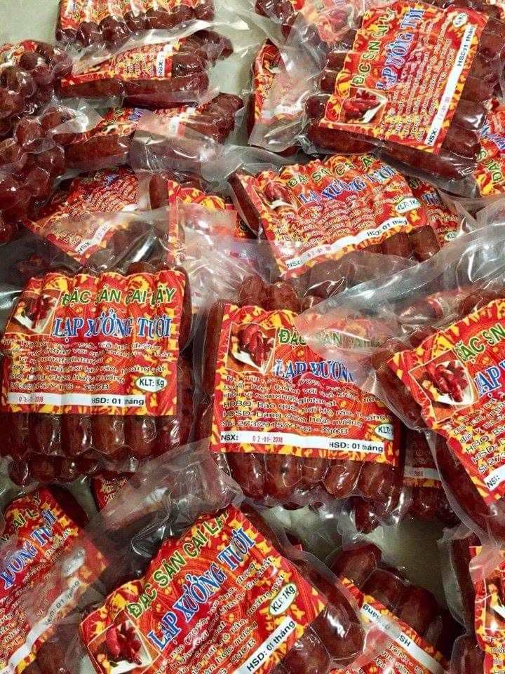 [HCM]lạp xưởng trứng muối