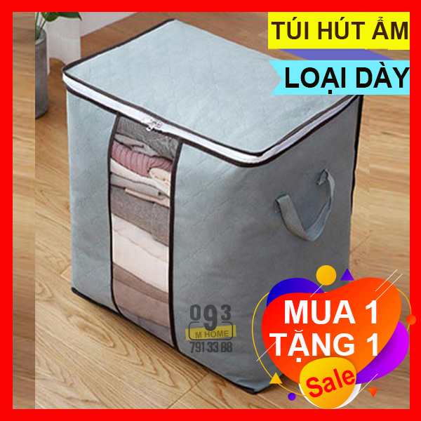 HCMCombo 2 Túi Đựng Quần ÁoTúi Vải Đựng Chăn Màn Quần ÁoTúi Vải Đựng ĐồTúi