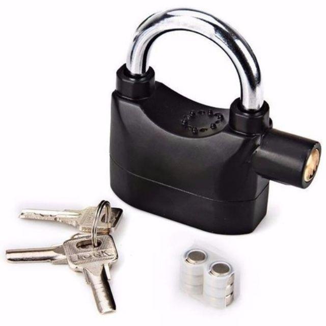 Ổ khóa có còi báo động chống trộm