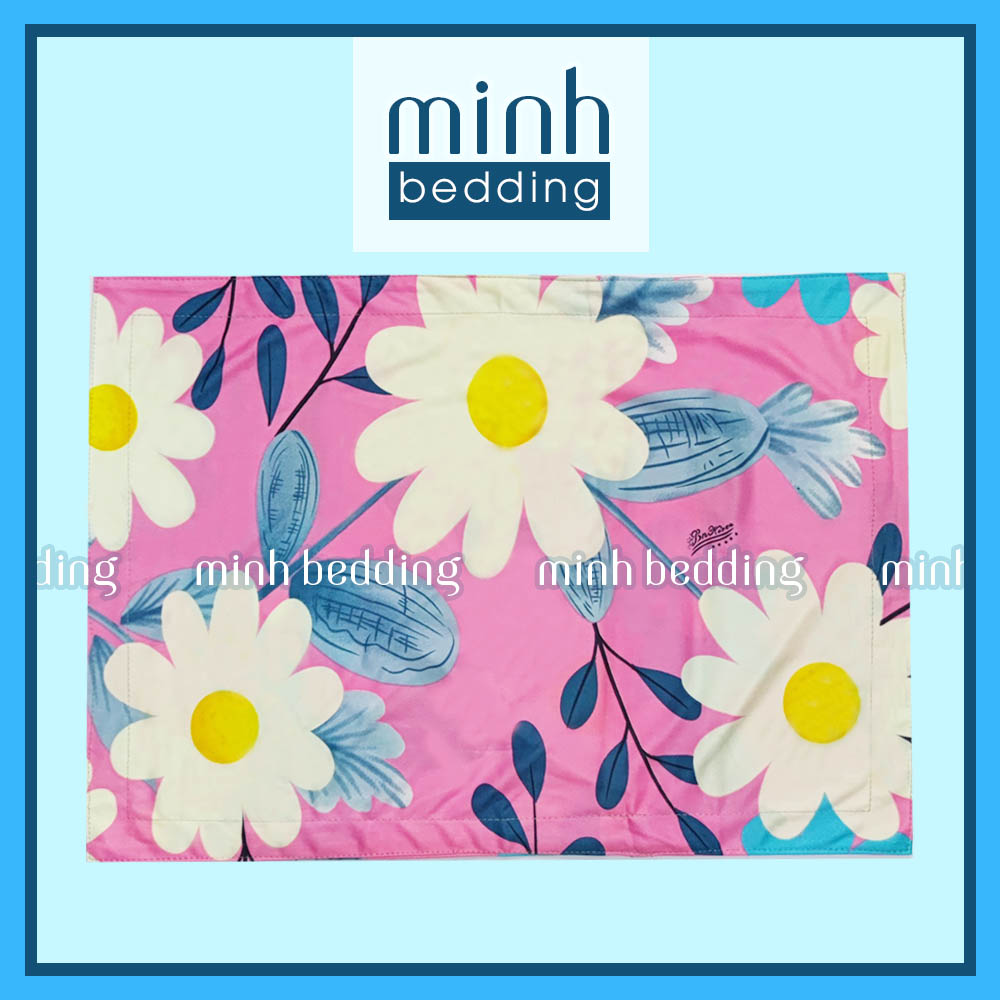 Áo gối thun lạnh 40x60cm Minh Bedding không khoá kéo, siêu mềm mát