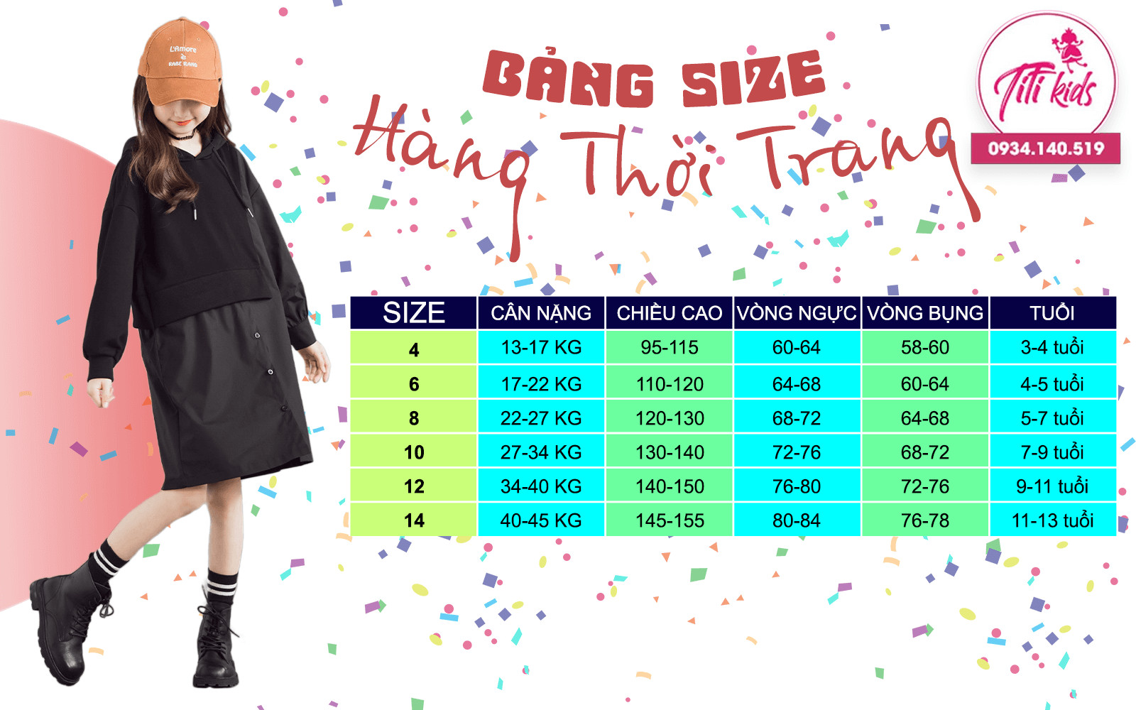 Váy Bé Gái Thu Đông Thời Trang Cao Cấp V085