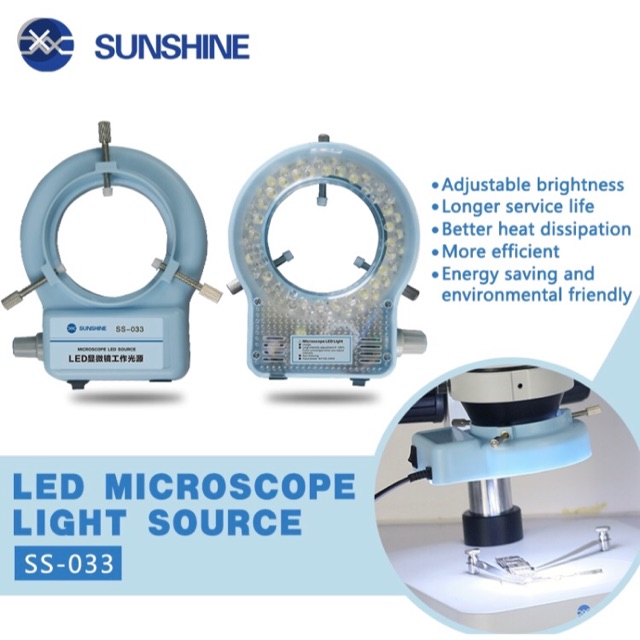 Đèn led cho kính hiển vi sunshine ss-033