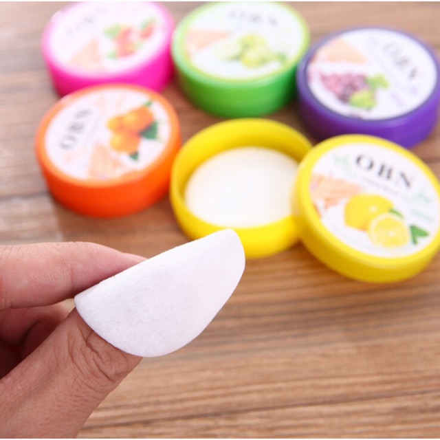 Combo 2 Hộp 32 Miếng Tẩy Sơn Móng Tay Nail OBN