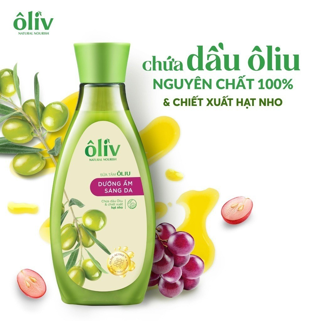 [Hàng tặng không bán] Sữa Tắm Ôliv Sáng Da 650ML