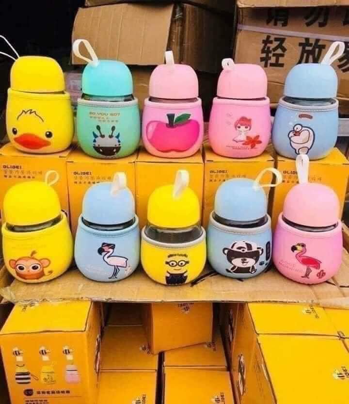 Cốc ủ cháo Bình ủ cháo Cho Con Yêu Hình Siêu Cute