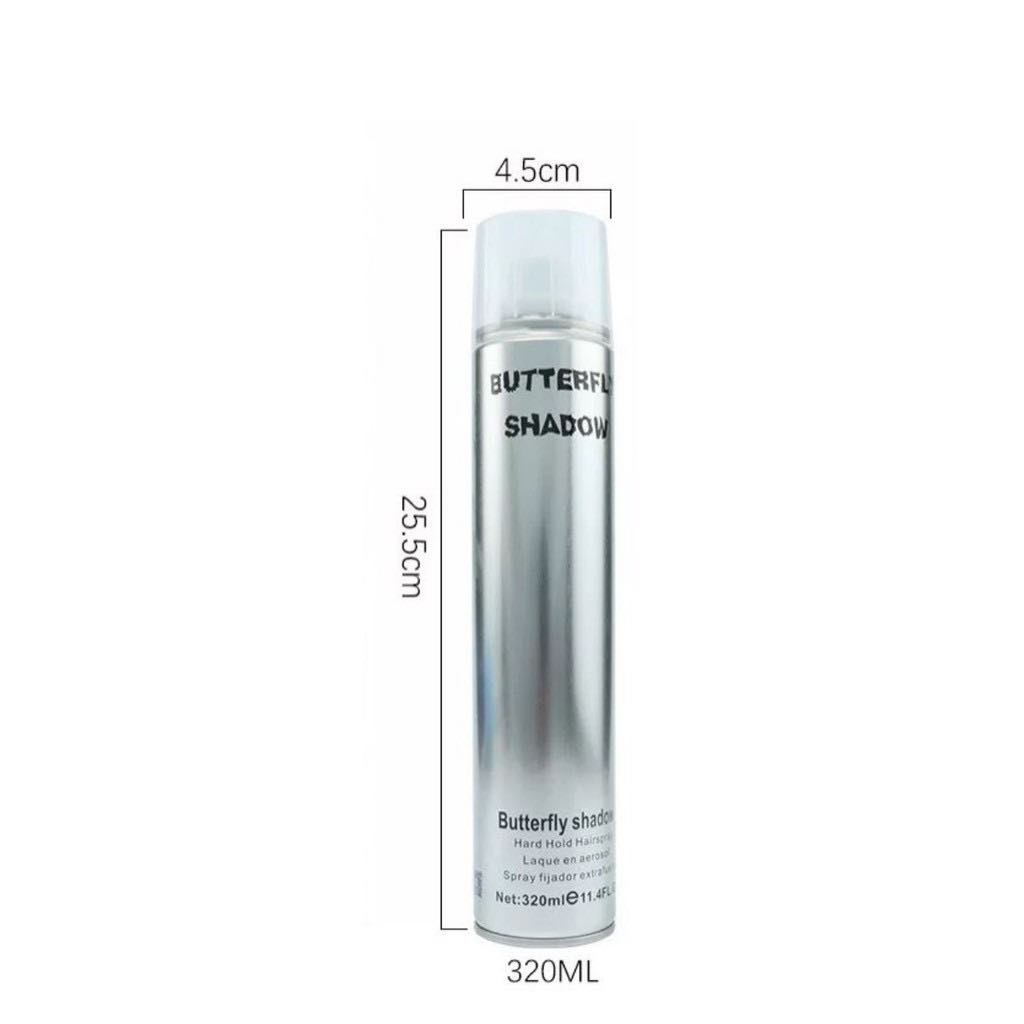 Gôm xịt tóc nam butterfly shadow 320ml l2 giữ nếp siêu cứng