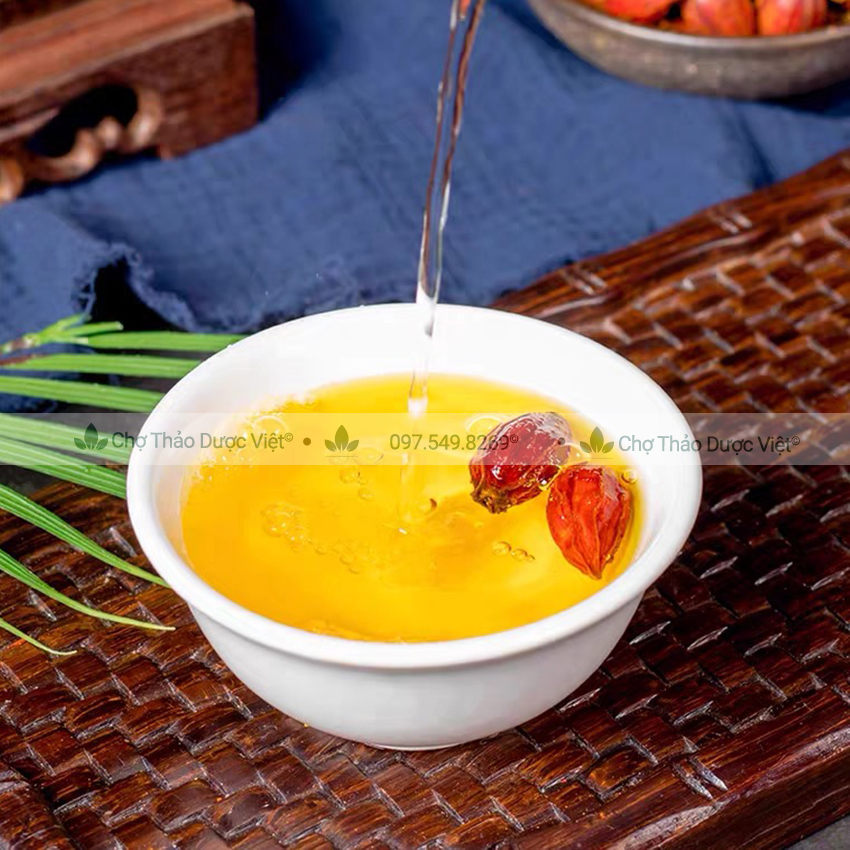 Qủa dành dành 100g, hạt dành dành, chi tử, bột tạo màu bánh, xôi, thạch - Chợ Thảo Dược Việt