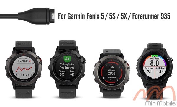 Cáp sạc đồng hồ Garmin Instinct