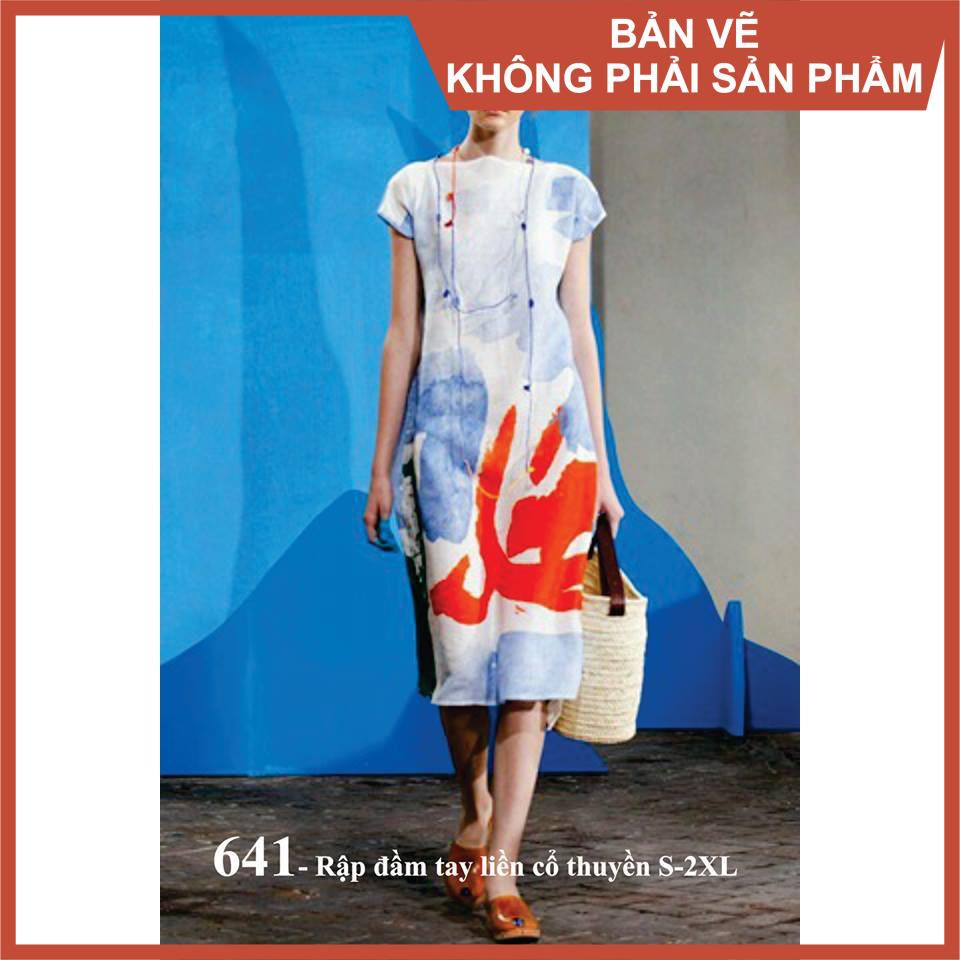 Rập giấy mã 641 (Bản vẽ) (BẢN VẼ)