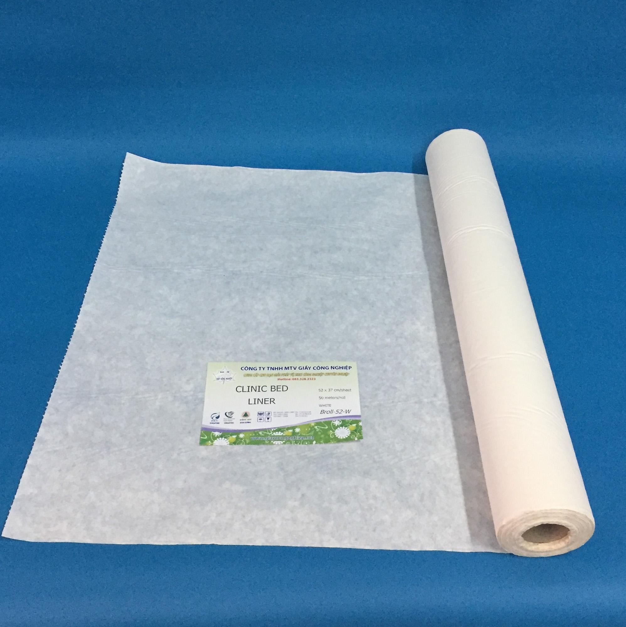 Cuộn giấy lót y tế (white 52)