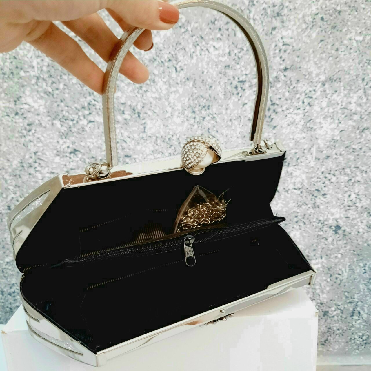 Túi cốp đá dự tiệc sang chảnh