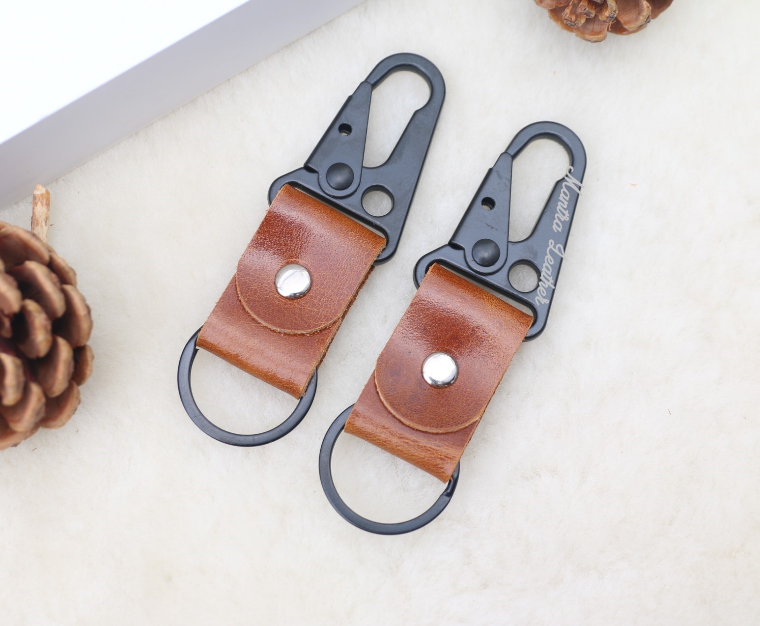 [HCM]Móc Khóa Da Càng Cua Handmade