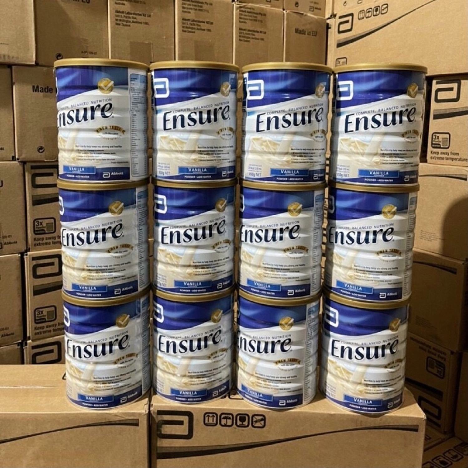 Sữa Ensure Úc Sữa Bột Tăng Cân Hộp 850gr