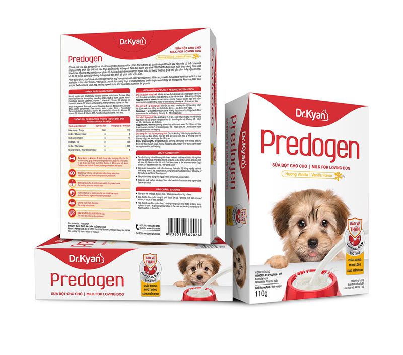 Sữa Bột Cho Chó Dr.Kyan Predogen 110g