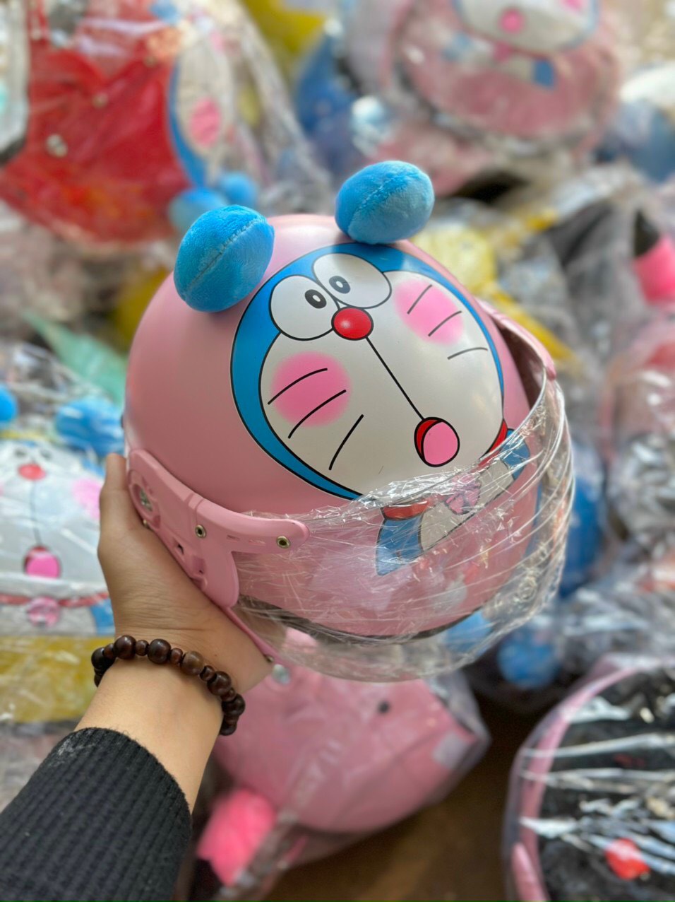 NÓN BẢO HIỂM KÍNH CÀNG CHO E BÉ TỪ 2T ĐẾN 7T
