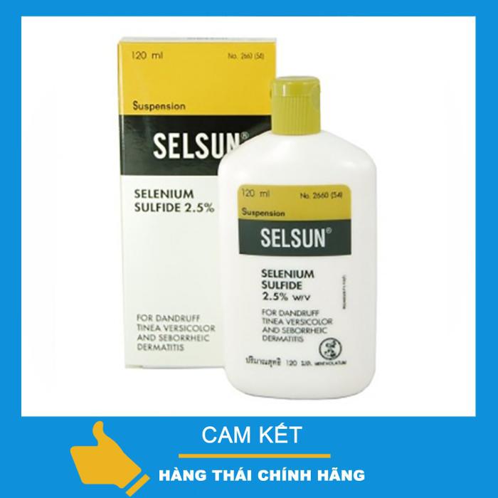 Dầu gội gàu và nấm Selsun Thái Lan