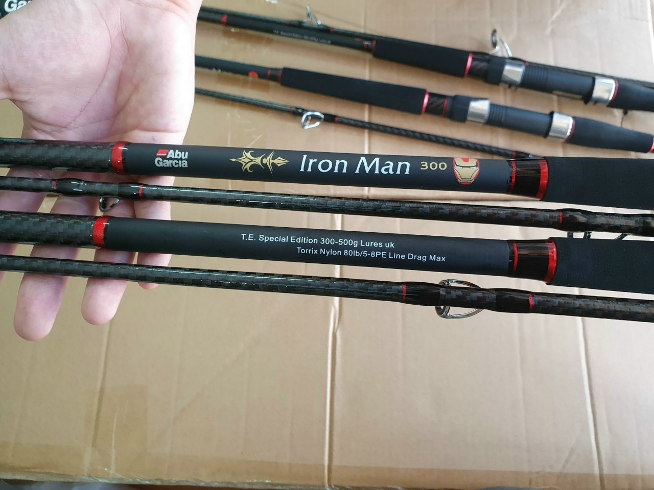 Cần câu Abu Garcia Monster chuyên lure biên siêu khỏe dài 3m và 3m15 tải cá 36kg