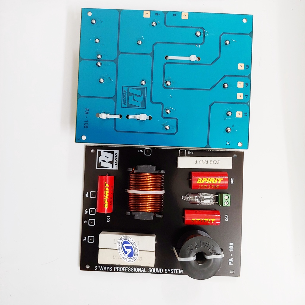 Phân tần loa 1 bass 1 Treble (1 cặp) PT108 2W