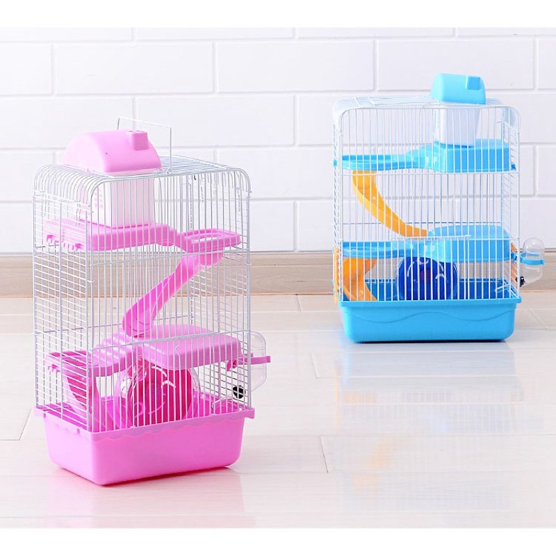 lồng tiểu hoàng tử 2 tầng lớn cho hamster  - T3 PETS SHOP