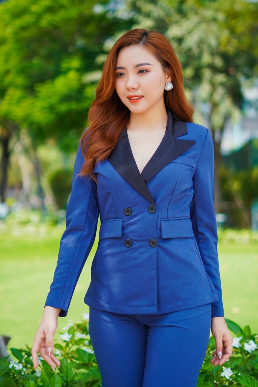 [HCM]Bộ đồ quần áo Vest Blazer thiết kế cao cấp