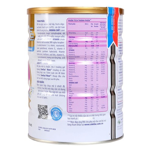 Sữa Similac Mom IQ - 900g