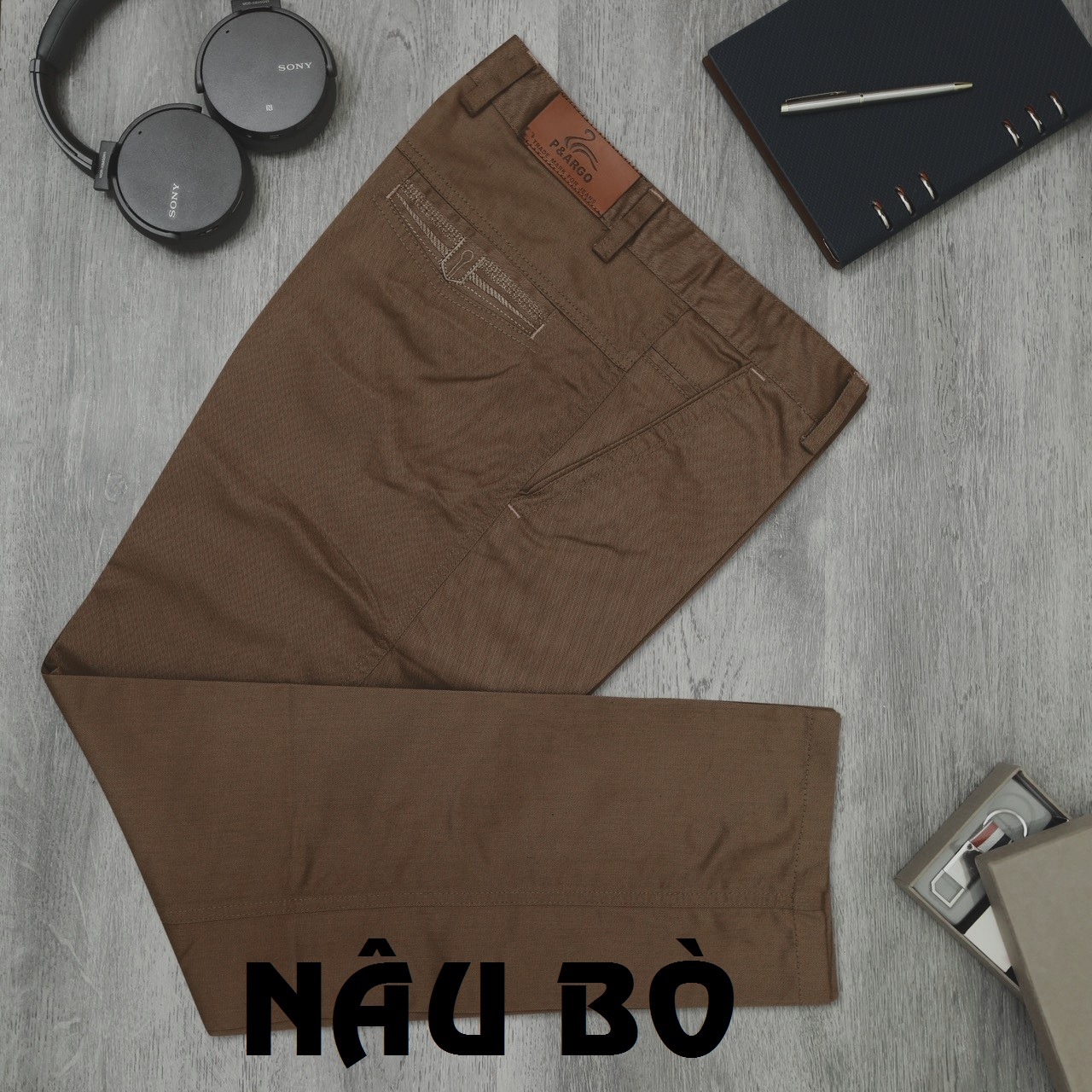Quần Kaki Nam Trung Niên Size 35-36
