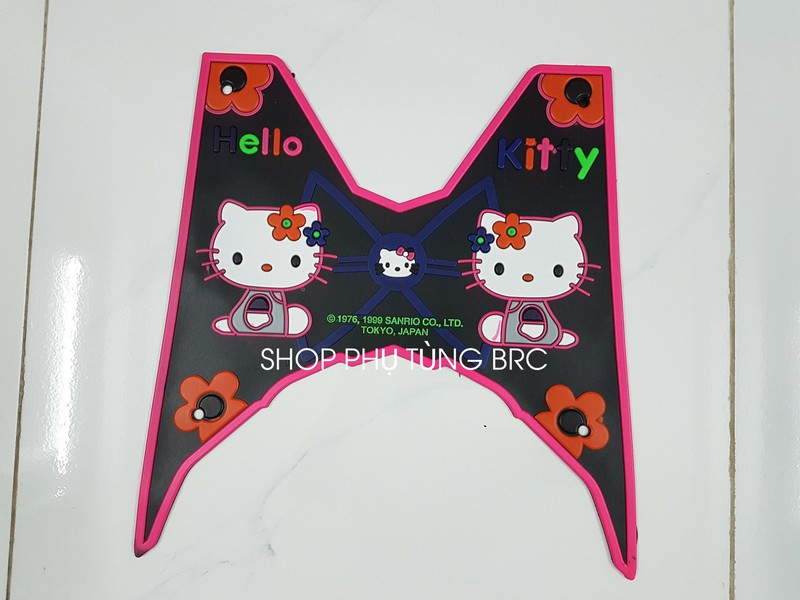 Thảm cao su hoạt hình để chân xe CLICK, VARIO