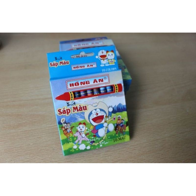 Sáp mầu hồng ân 10 màu