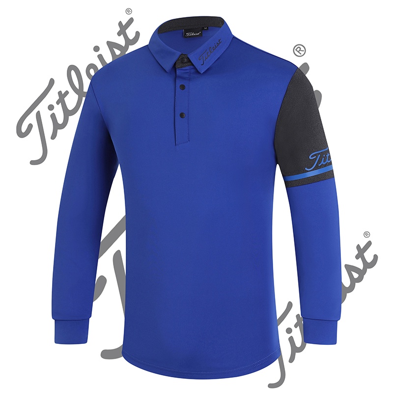 Titleist golf nam thể thao thu đông dài tay thoáng khí áo gt