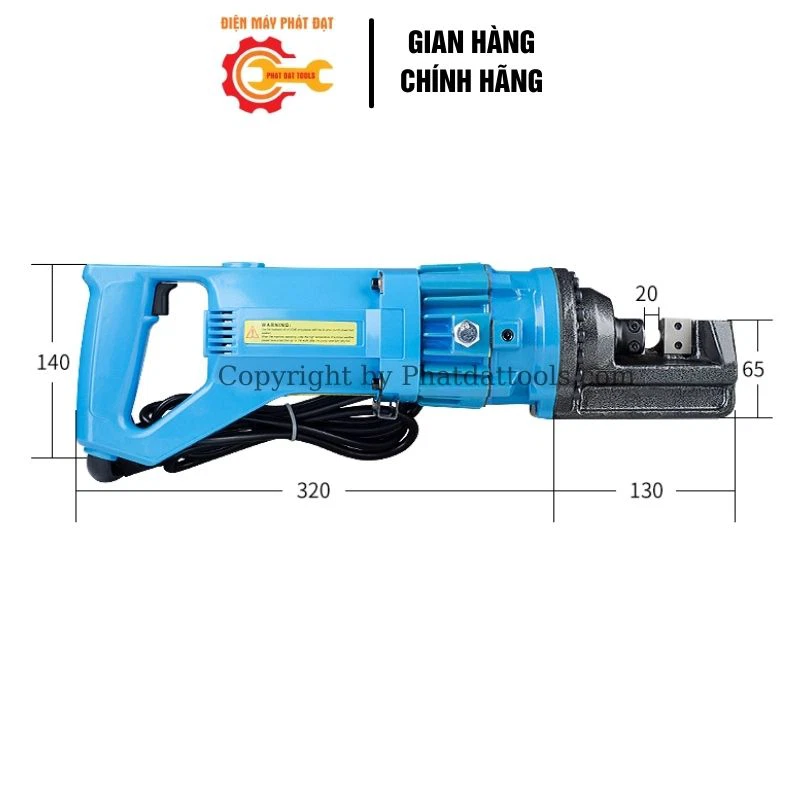 Máy cắt sắt thủy lực cầm tay RC16